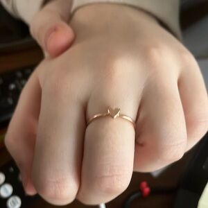 Excellent condition Pandora heart ring